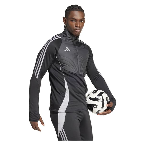 Adidas Tiro 24 Winterized Halv Lynlås Sweatshirt L Mand