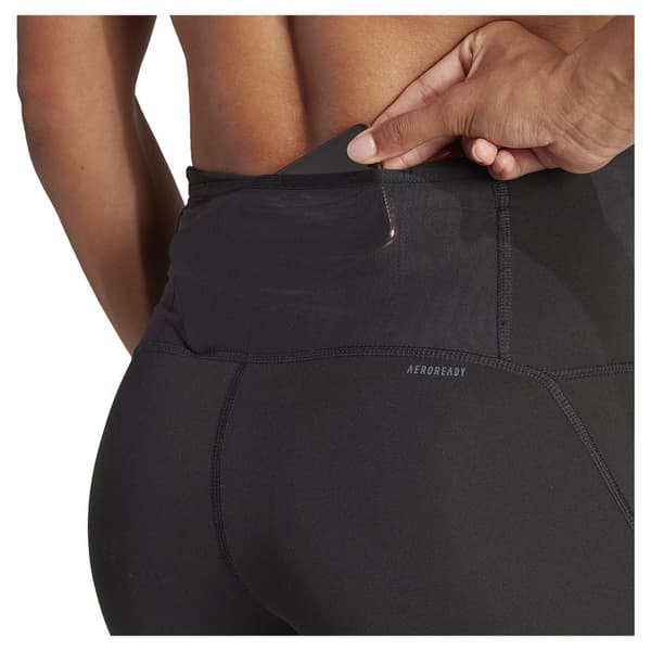 Adidas Adizero Essentials Leggingsit Musta 2XS Nainen