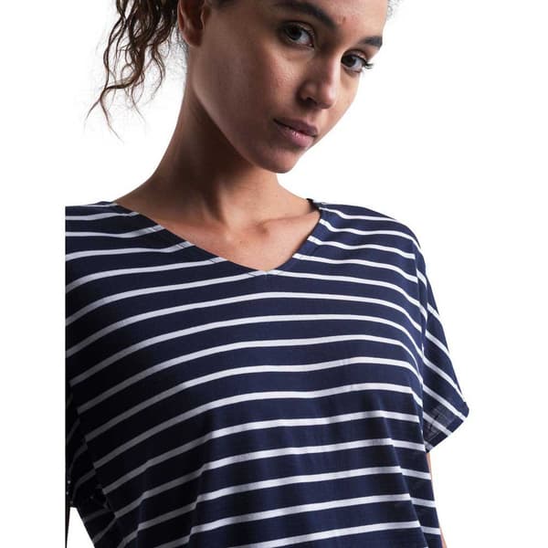 Icebreaker Merino Drayden Reversible T-shirt Med Korte ærmer Flerfarvet S Kvinde