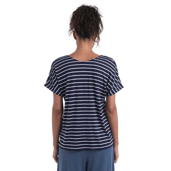 Icebreaker Merino Drayden Reversible T-shirt Med Korte ærmer Flerfarvet S Kvinde