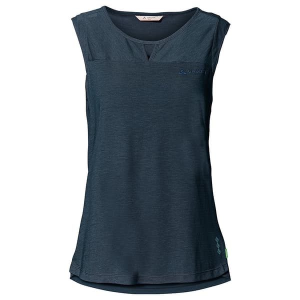 Vaude Skomer Hiking ärmlös T-shirt Blå 34 Kvinna