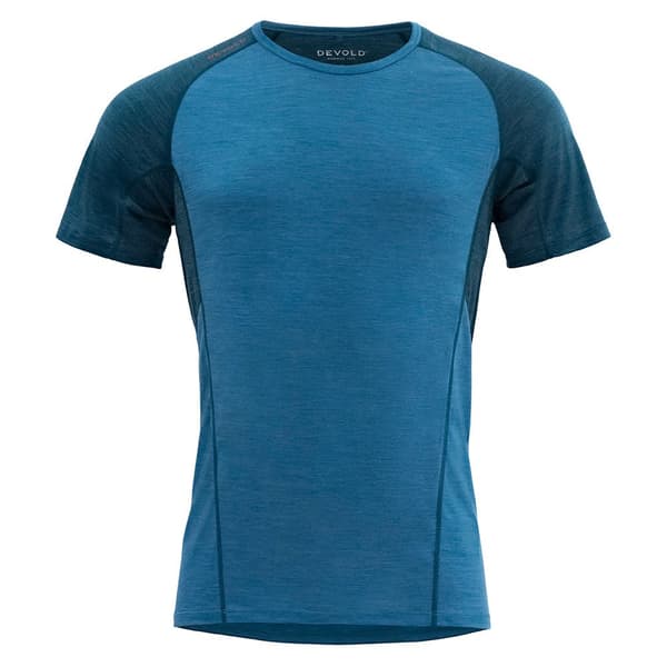 Devold Of Norway Running Merino 130 T-shirt Med Korte ærmer  L Mand