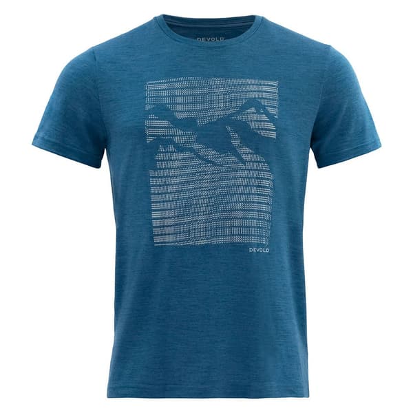 Devold Of Norway Havtåka Merino 150 T-shirt Med Korte ærmer  2XL Mand