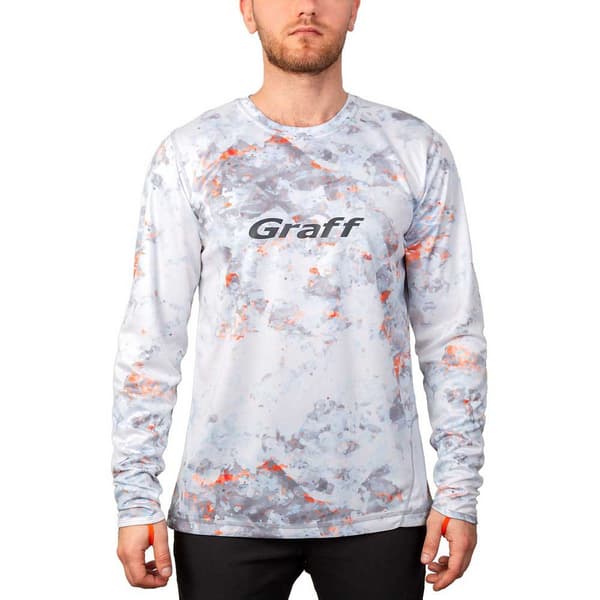 Graff Upf50 961 Cl-11/1 T-shirt Med Lång ärm Flerfärgad M Man