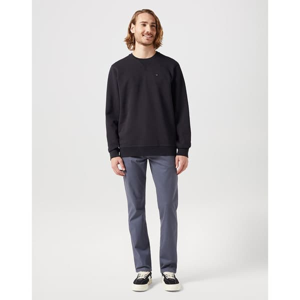 Wrangler 112350535 Sign Off Sweatshirt Sort S Mand