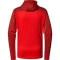 Miniatyrbild 4 av 4: Haglofs Roc Flash Mid Sweatshirt Med Dragkedja Röd L Man