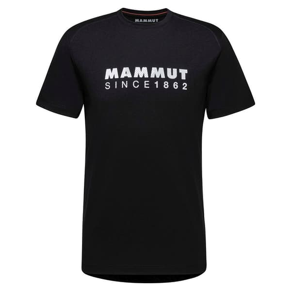 Mammut Trovat Logo Lyhythihainen T-paita Musta S Mies
