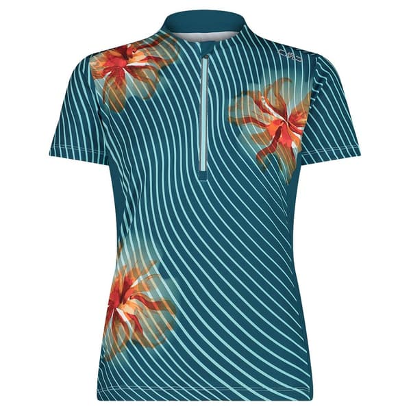 Cmp 33n6286 T-shirt Med Korta ärmar Blå 2XL Kvinna
