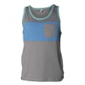 Miniatyrbillede 2 af 4: Snap Climbing Two-colored Pocket ærmeløs T-shirt Grå XL Mand