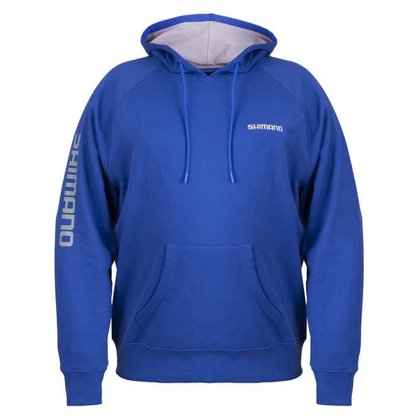 Shimano Fishing Logo Hættetrøje Blå XL Mand