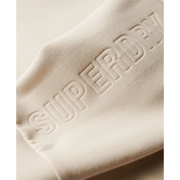Superdry Sport Tech Relaxed Half Tröja Med Halv Dragkedja Beige XS Kvinna