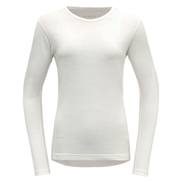 Devold Of Norway Breeze Merino 150 T-shirt Med Lång ärm Vit S Kvinna