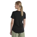 Pikkukuva 2 / 8: Icebreaker Merino 125 Cool-lite Sphere Iii Scoop Hihaton T-paita Musta M Nainen