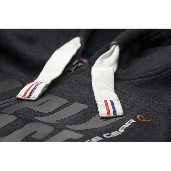 Savage Gear Simply Savage Raw Sweatshirt Med Dragkedja Svart S Man