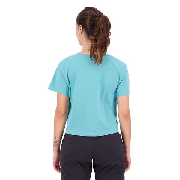Black Diamond Pivot T-shirt Med Korta ärmar Blå S Kvinna