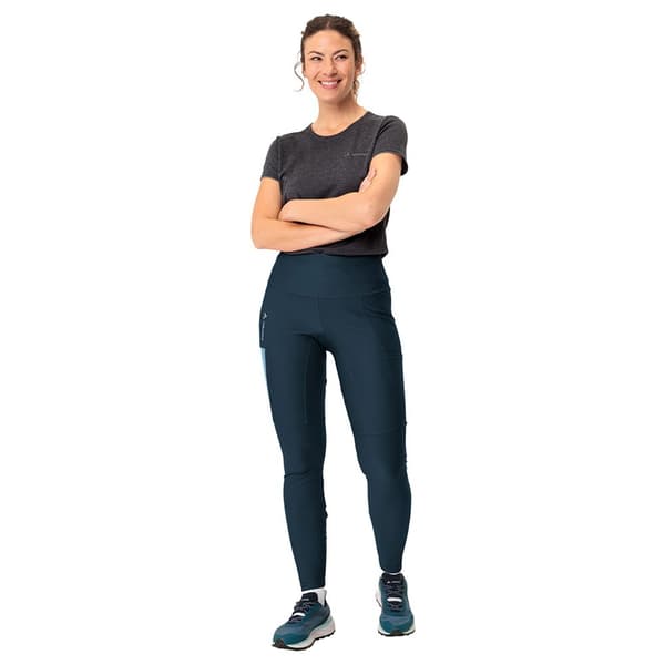 Vaude Elope Leggingsit Musta 40 Nainen
