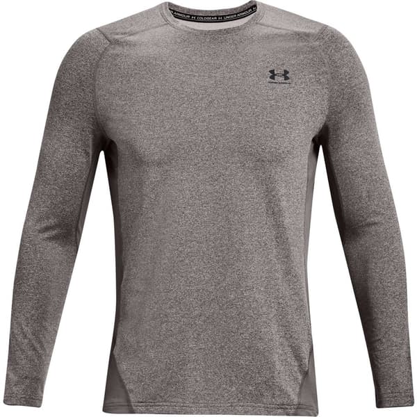 Under Armour Coldgear Armour Fitted Crew Pitkähihainen T-paita Harmaa XS / Regular Mies