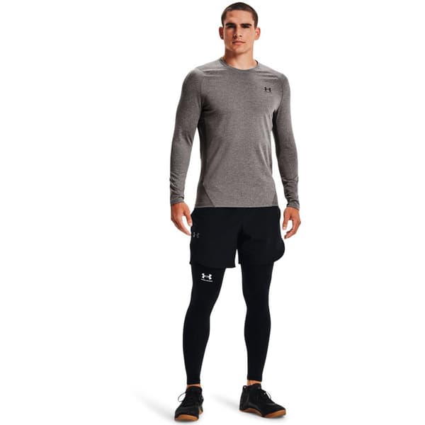 Under Armour Coldgear Armour Fitted Crew Pitkähihainen T-paita Harmaa XS / Regular Mies