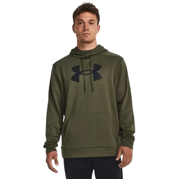 Under Armour Fleece Big Logo Tröja Med Huva Grönt M / Regular Man