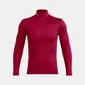 Miniatyrbillede 3 af 4: Under Armour Coldgear Elite Mock T-shirt Med Lange ærmer  S Mand