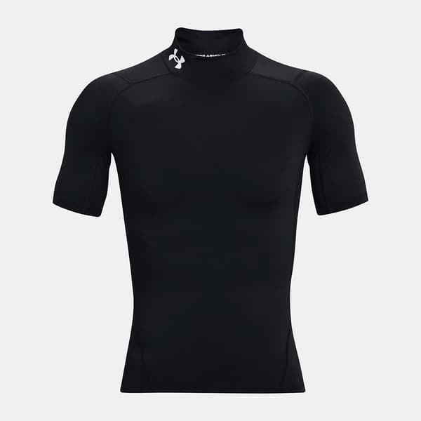 Under Armour Heatgear Armour Comp Mock Lyhythihainen T-paita Musta 2XL / Regular Mies