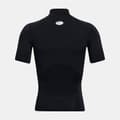 Pikkukuva 4 / 5: Under Armour Heatgear Armour Comp Mock Lyhythihainen T-paita Musta 2XL / Regular Mies