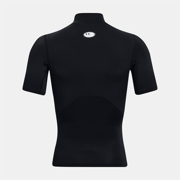 Under Armour Heatgear Armour Comp Mock Lyhythihainen T-paita Musta 2XL / Regular Mies