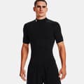 Pikkukuva 1 / 5: Under Armour Heatgear Armour Comp Mock Lyhythihainen T-paita Musta 2XL / Regular Mies