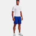 Miniatyrbillede 5 af 5: Under Armour Heatgear Armour Comp Mock T-shirt Med Korte ærmer Hvid 2XL / Regular Mand