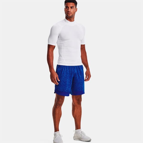 Under Armour Heatgear Armour Comp Mock T-shirt Med Korte ærmer Hvid 2XL / Regular Mand