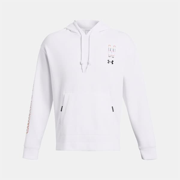 Under Armour Pride Knit Huvtröja Vit XL Man