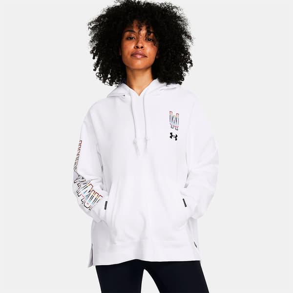 Under Armour Pride Knit Huvtröja Vit XL Man