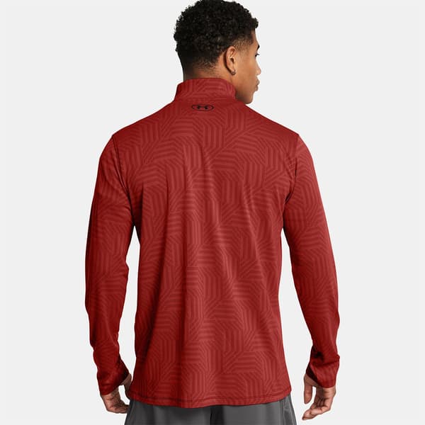 Under Armour Tech Vent Geotessa Halv Lynlås Sweatshirt  3XL Mand