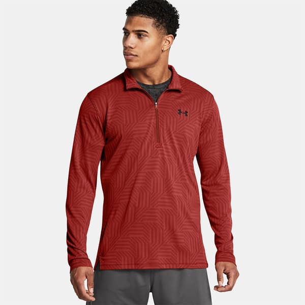 Under Armour Tech Vent Geotessa Halv Lynlås Sweatshirt  3XL Mand