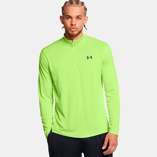 Under Armour Tech Vent Geotessa Halv Lynlås Sweatshirt  3XL Mand