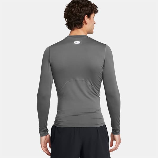 Under Armour Heatgear Armour Comp Pitkähihainen T-paita Harmaa 2XL / Regular Mies