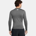 Pikkukuva 2 / 4: Under Armour Heatgear Armour Comp Pitkähihainen T-paita Harmaa 2XL / Regular Mies