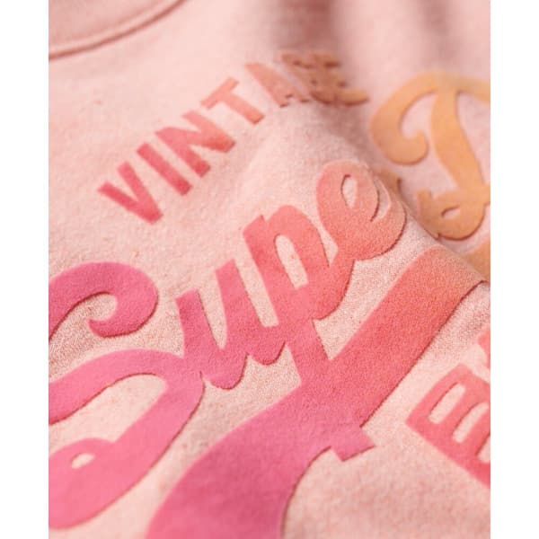 Superdry Tonal Vl Loose Sweatshirt Rosa S Kvinde