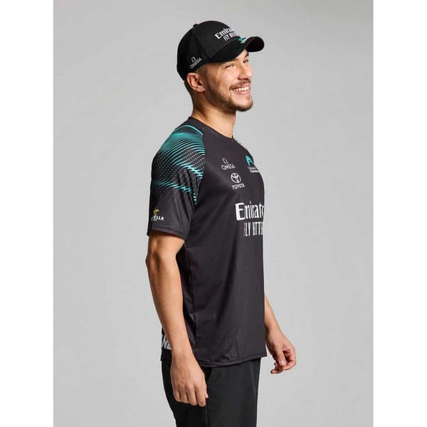 Slam Emirates Team New Zealand T-shirt Med Korta ärmar Svart XS Man