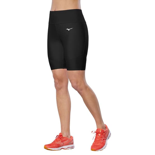 Mizuno Impulse Core Lyhyet Leggingsit Musta L Nainen