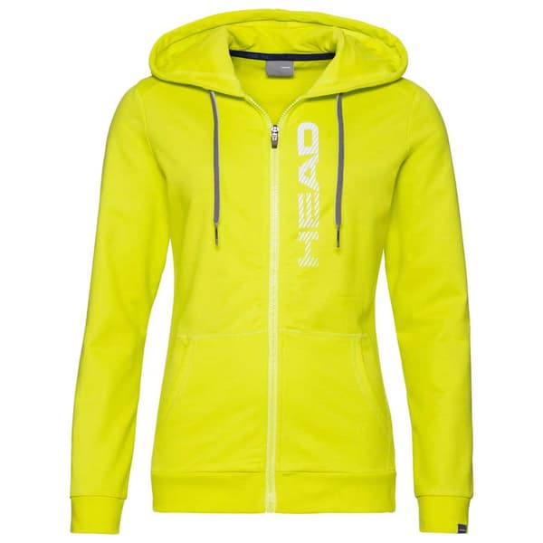 Head Racket Club Greta Sweatshirt Med Dragkedja Gul 3XL Kvinna