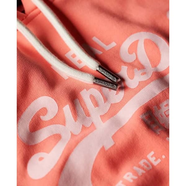 Superdry Neon Vintage Logo Graphic Huppari Oranssi XS Nainen