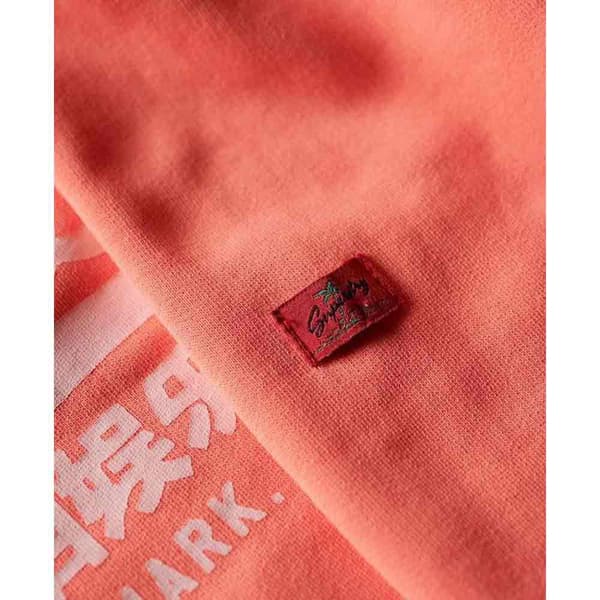 Superdry Neon Vintage Logo Graphic Huppari Oranssi XS Nainen