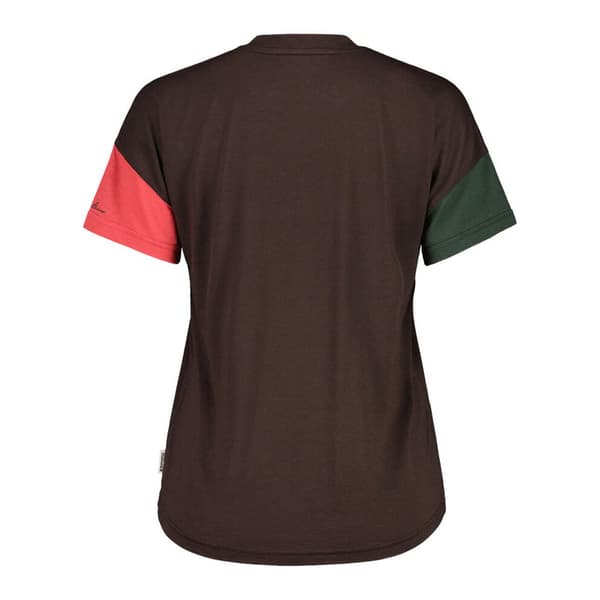 Maloja Hongarm T-shirt Med Korta ärmar Brun M Kvinna