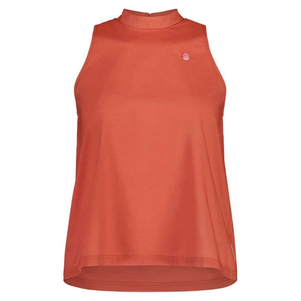 Maloja Genam ärmlös T-shirt Orange XS Kvinna