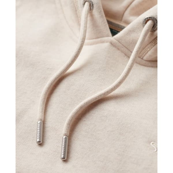 Superdry Essential Logo Tröja Med Huva Vit S Kvinna