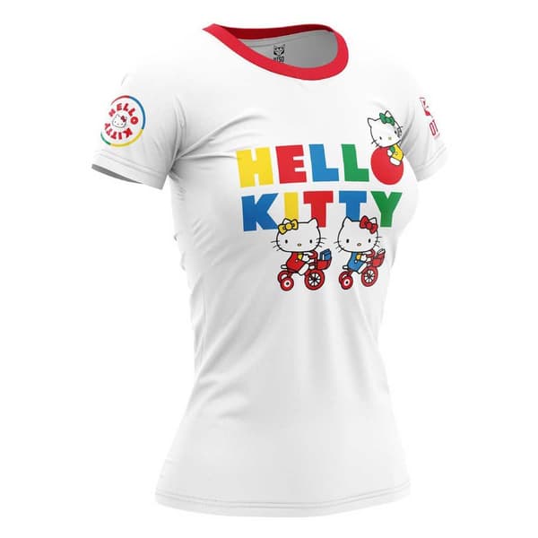 Otso Hello Kitty Smile T-shirt Med Korta ärmar Vit L Kvinna