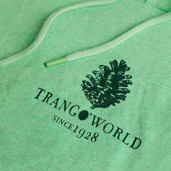 Trangoworld Fauna Wm Tröja Med Huva Grönt S Kvinna