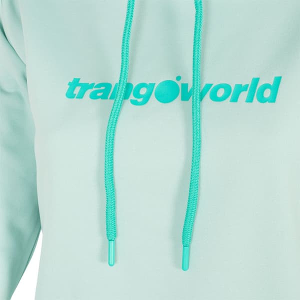 Trangoworld Ladoga Kokovetoketjullinen Collegepaita Vihreä XL Nainen