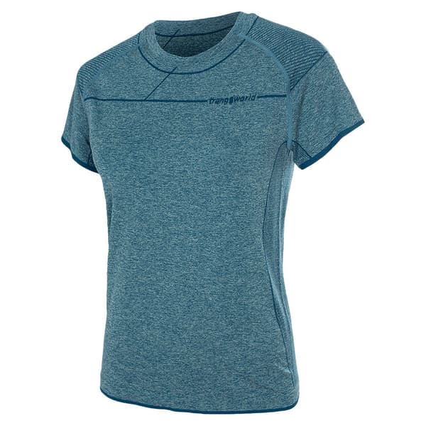 Trangoworld Arosa T-shirt Med Korta ärmar Blå L Kvinna